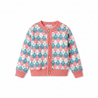 Thumbnail for CozyCardi – Mykt og varmt – Strikket vest med søte mønstre