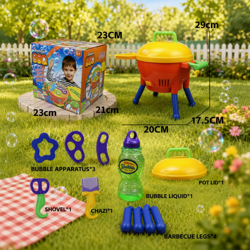 BBQ Bubble Maker – Lekent og interaktivt – Bobleboble-BBQ