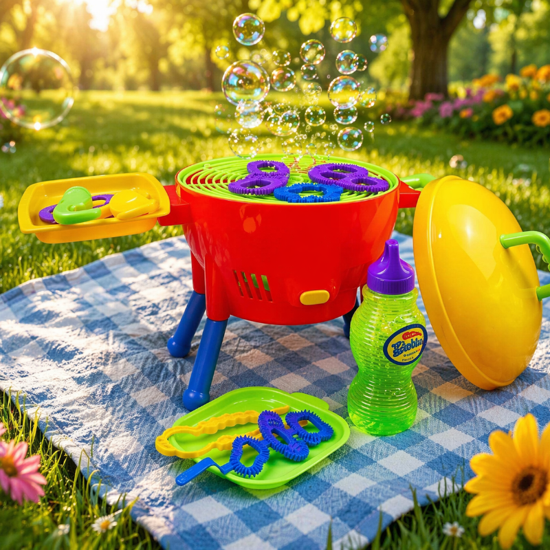 BBQ Bubble Maker – Lekent og interaktivt – Bobleboble-BBQ