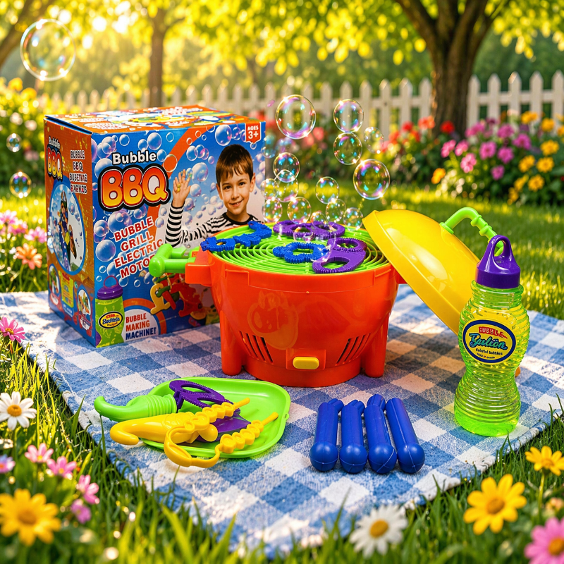 BBQ Bubble Maker – Lekent og interaktivt – Bobleboble-BBQ