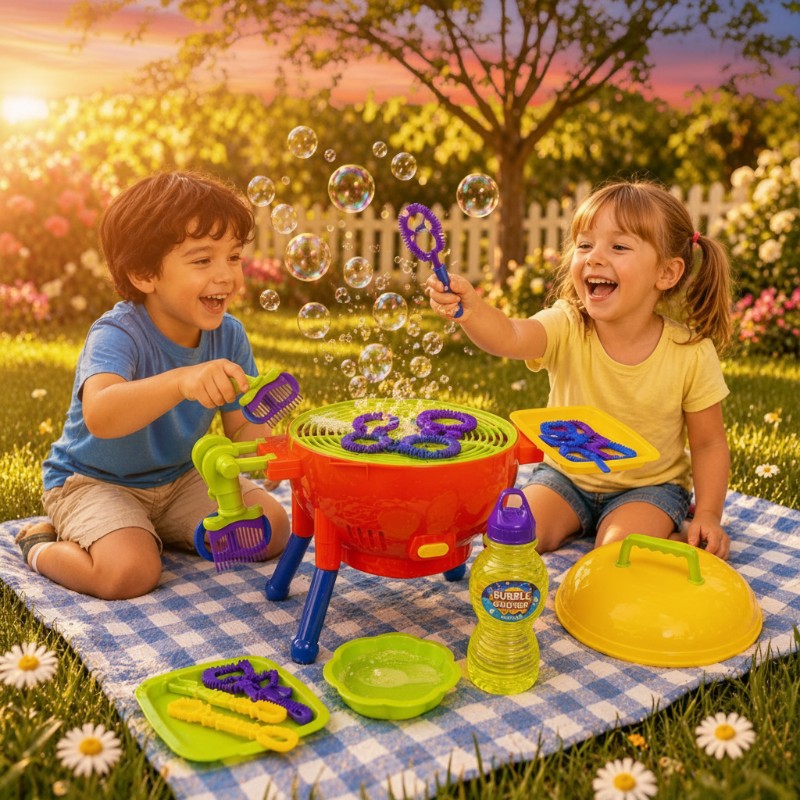 BBQ Bubble Maker – Lekent og interaktivt – Bobleboble-BBQ