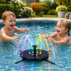 Solar LED Fountain Toy – Lekent og interaktivt – Vannleketøyfontene