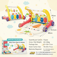 Thumbnail for Step & Play – Interaktivt og trygt – 3-i-1 gåstol og babygym