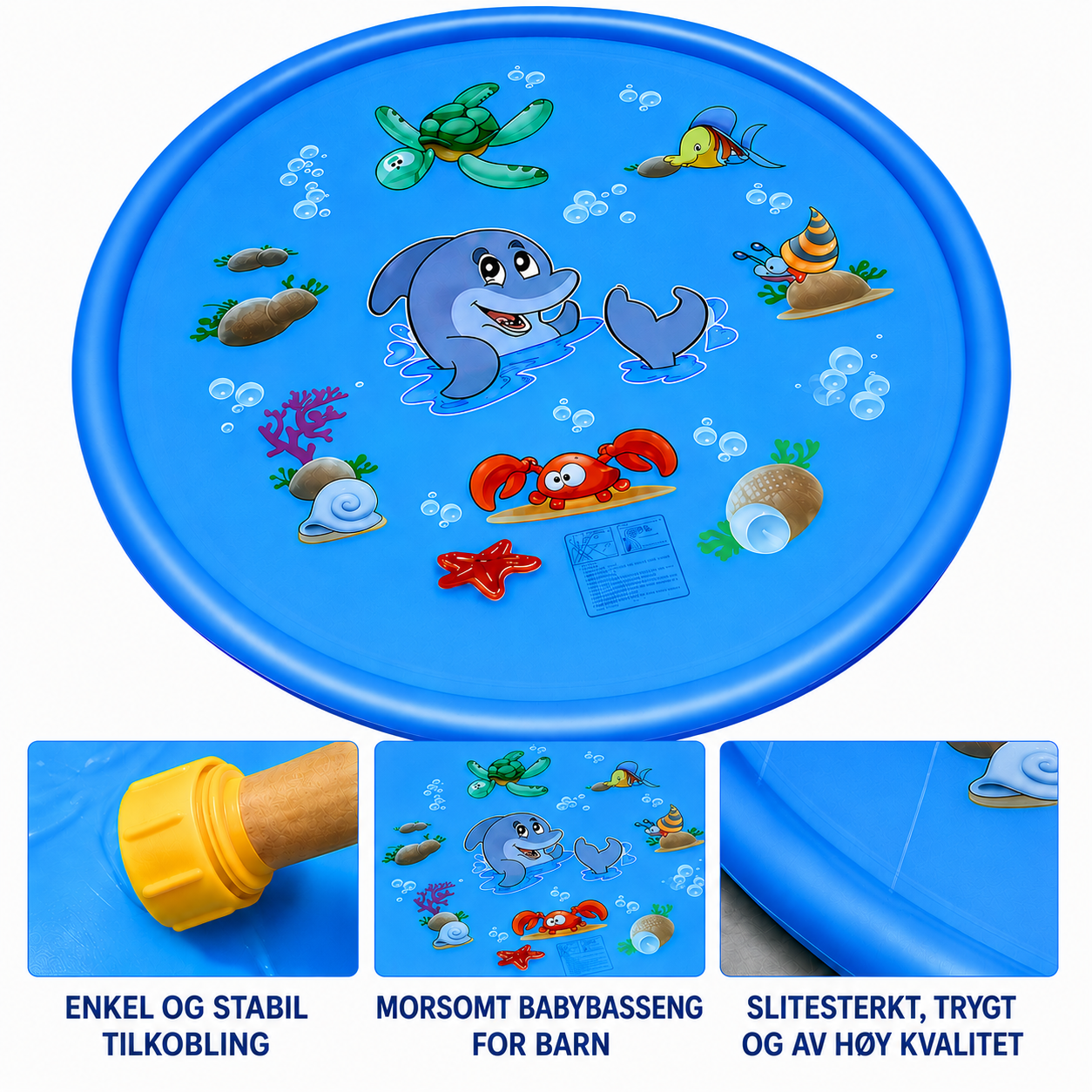 Water Fun Pad – Sommerfest Plen - Fontene Vannbasseng