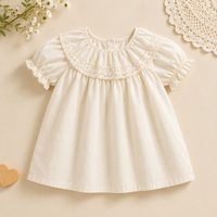 Thumbnail for Girls Summer Fashion Top – Luftig og behagelig – Vintage-top for jenter
