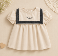 Thumbnail for Girls Summer Fashion Top – Luftig og behagelig – Vintage-top for jenter