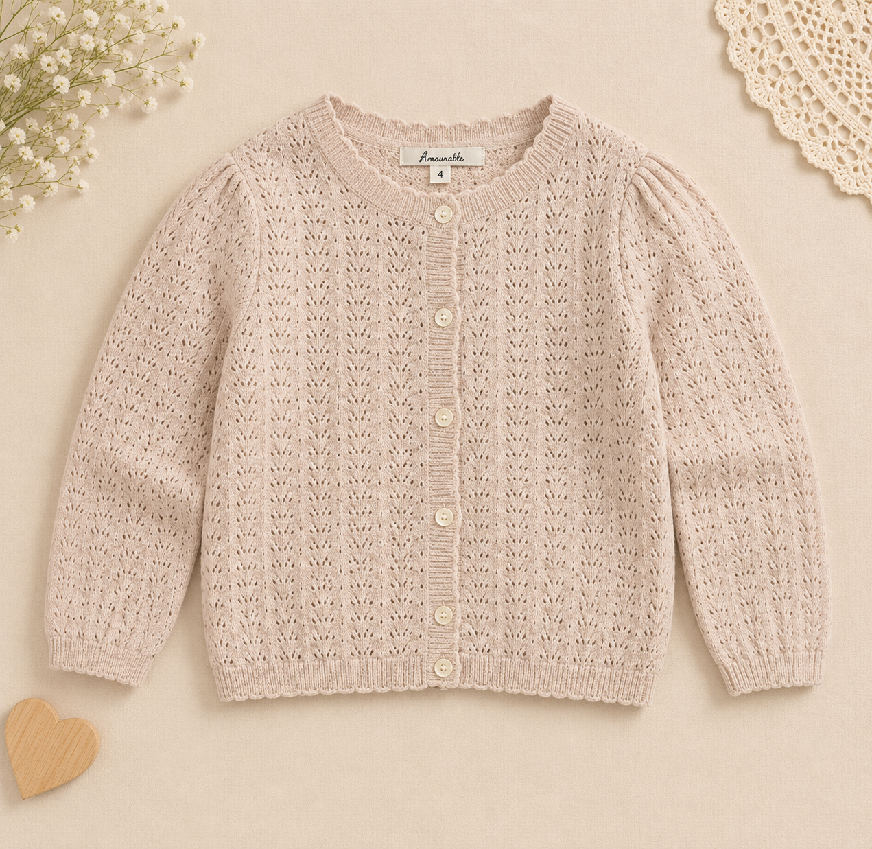 Girls Summer Fashion Top – Luftig og behagelig – Vintage-top for jenter