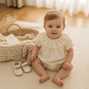 Vintage Rompers – Tidløs og myk – Baby-jumpsuit