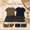 Plaid Patchwork Dress – Trendy og luftig – rutete kjole