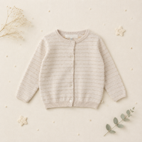 Thumbnail for Knit Top & Cardigan – Mykt og behagelig – Strikket skjorte og vest