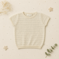 Thumbnail for Knit Top & Cardigan – Mykt og behagelig – Strikket skjorte og vest