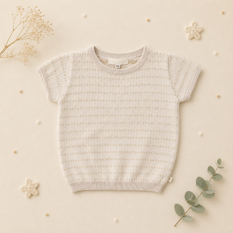 Knit Top & Cardigan – Mykt og behagelig – Strikket skjorte og vest