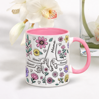 Thumbnail for Personalized Kids Name Mug – En unik morsdagsgave – Personlig kopp