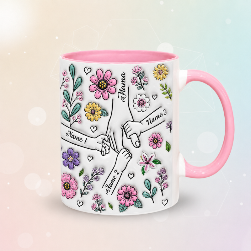 Personalized Kids Name Mug – En unik morsdagsgave – Personlig kopp