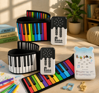 Thumbnail for Roll-up Piano Keyboard – Kreativt og lærerikt – sammenleggbart piano