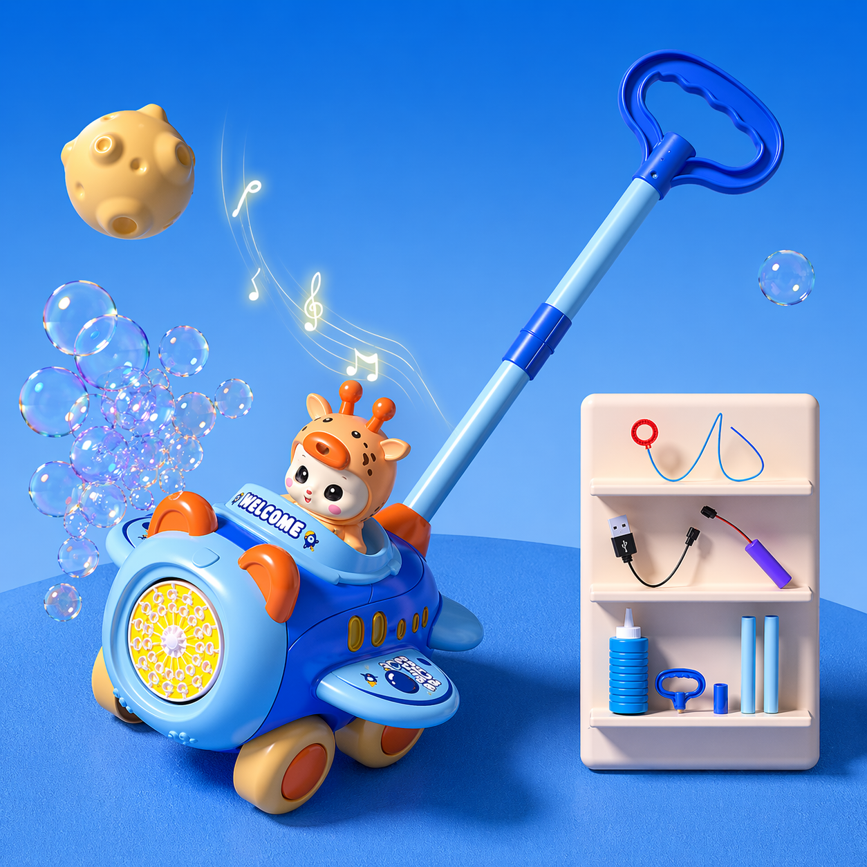 Bubble Blower – Lekent og morsomt – Boblebil