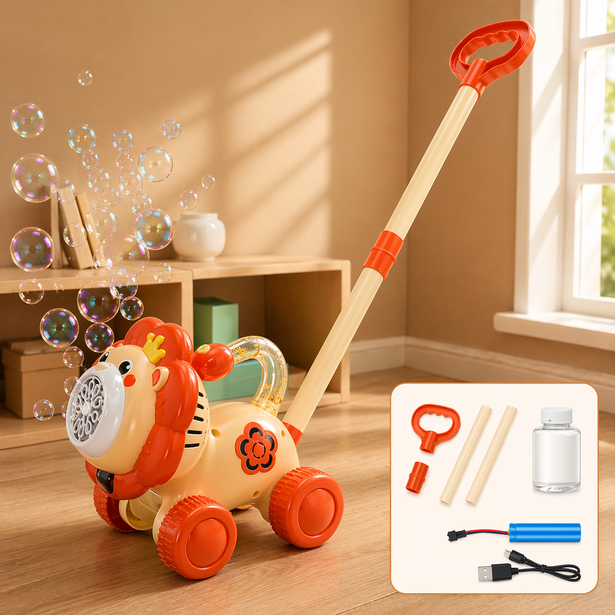 Bubble Blower – Lekent og morsomt – Boblebil