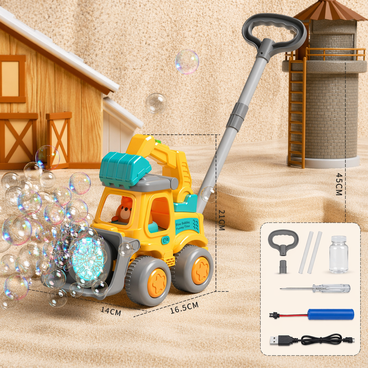 Bubble Blower – Lekent og morsomt – Boblebil