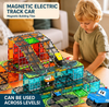 Magnetic Road Blocks – Kreativt og lærerikt – Byggesett med magnetiske veier