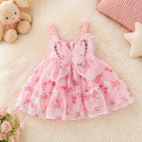 Thumbnail for Girls Butterfly Dress – Søt og luftig – barnekjole