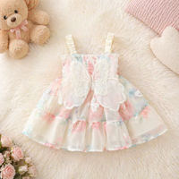 Thumbnail for Girls Butterfly Dress – Søt og luftig – barnekjole