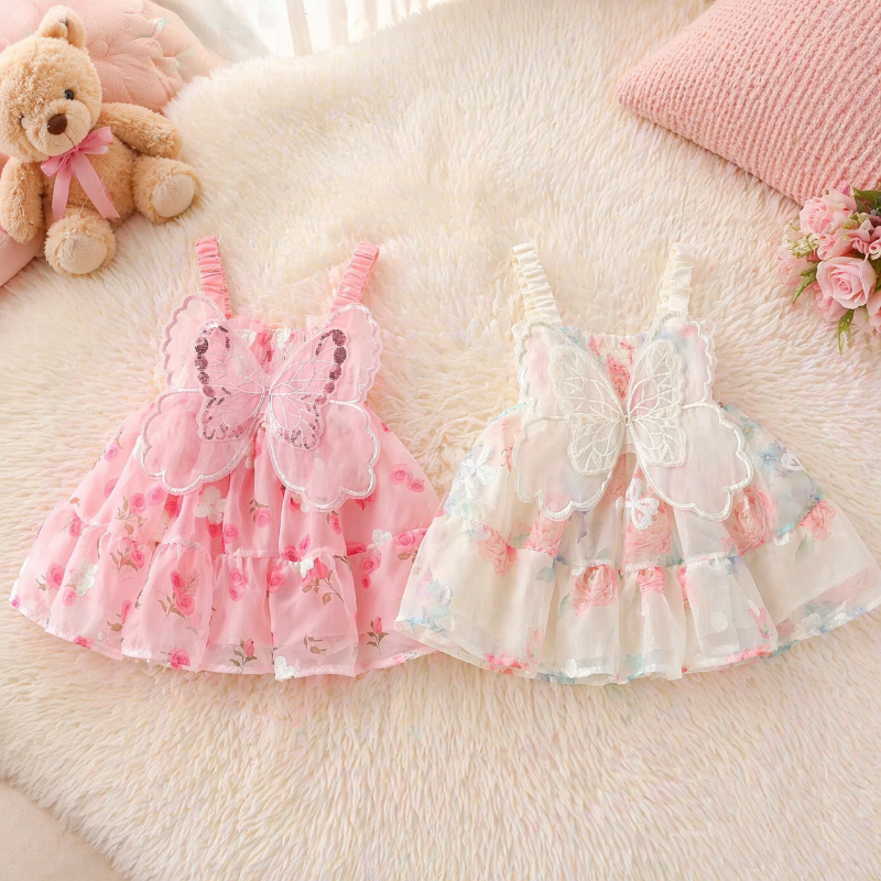 Girls Butterfly Dress – Søt og luftig – barnekjole