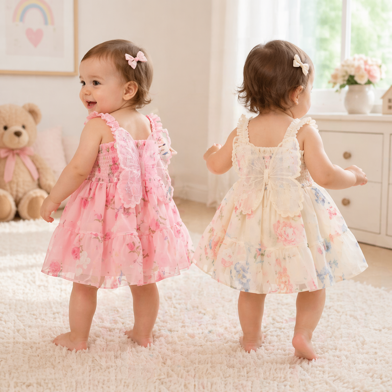 Girls Butterfly Dress – Søt og luftig – barnekjole