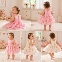 Thumbnail for Girls Butterfly Dress – Søt og luftig – barnekjole