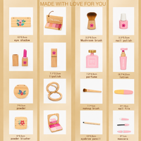 Thumbnail for Wooden Makeup Play Set – Kreativitet og rollespill – Sminkesett i tre