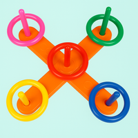 Thumbnail for Hoop Ring Toss – Kast og scor – Kasteringer Lekesett for utendørs bruk