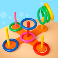 Thumbnail for Hoop Ring Toss – Kast og scor – Kasteringer Lekesett for utendørs bruk