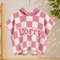 Thumbnail for Personalized Hooded Towel – Myk og unik – Personlig badekåpe til barn