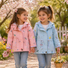 Girls Windbreaker Jacket – Lett og stilig – barnejakke