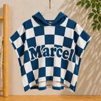 Thumbnail for Personalized Hooded Towel – Myk og unik – Personlig badekåpe til barn
