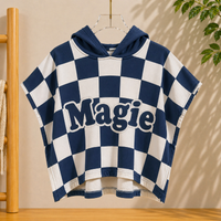 Thumbnail for Personalized Hooded Towel – Myk og unik – Personlig badekåpe til barn