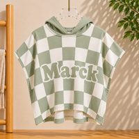Thumbnail for Personalized Hooded Towel – Myk og unik – Personlig badekåpe til barn