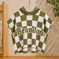 Thumbnail for Personalized Hooded Towel – Myk og unik – Personlig badekåpe til barn