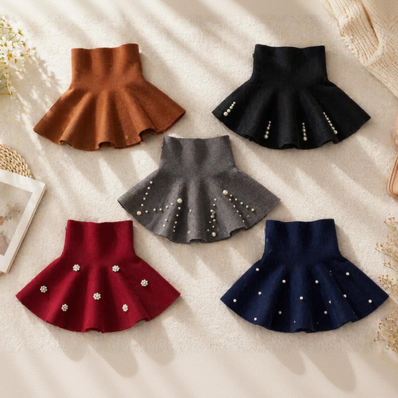 Girls Knitted Skirt – Komfort og stil – Barne skjørt