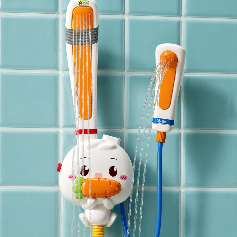Rabbit Bath Shower Toy – Lek og vannmoro – Sprutende badeleke