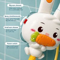 Thumbnail for Rabbit Bath Shower Toy – Lek og vannmoro – Sprutende badeleke