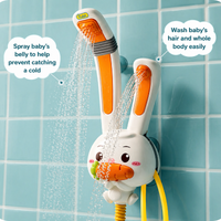 Thumbnail for Rabbit Bath Shower Toy – Lek og vannmoro – Sprutende badeleke