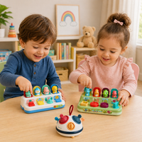 Thumbnail for Pop Up Activity Toy – Oppdag & Lær – Sensorisk babyleketøy