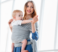 Thumbnail for Mini Fashion - Superkomfortabel - Bæresjal
