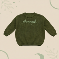 Thumbnail for Personalized Baby Sweater – Unik og kjærlig – Brodert, personlig babygenser