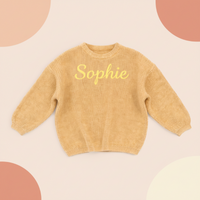 Thumbnail for Personalized Baby Sweater – Unik og kjærlig – Brodert, personlig babygenser