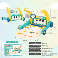 Thumbnail for Step & Play – Interaktivt og trygt – 3-i-1 gåstol og babygym