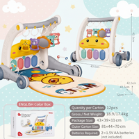 Thumbnail for Step & Play – Interaktivt og trygt – 3-i-1 gåstol og babygym
