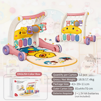 Thumbnail for Step & Play – Interaktivt og trygt – 3-i-1 gåstol og babygym