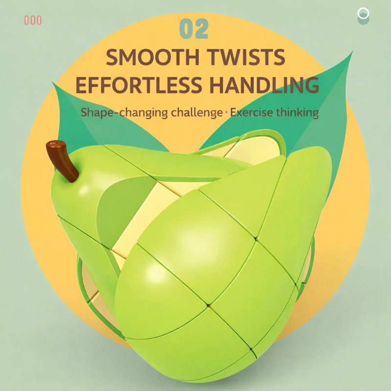 FruitCube – Fargerik og utfordrende – Montessori fruktpuslespill