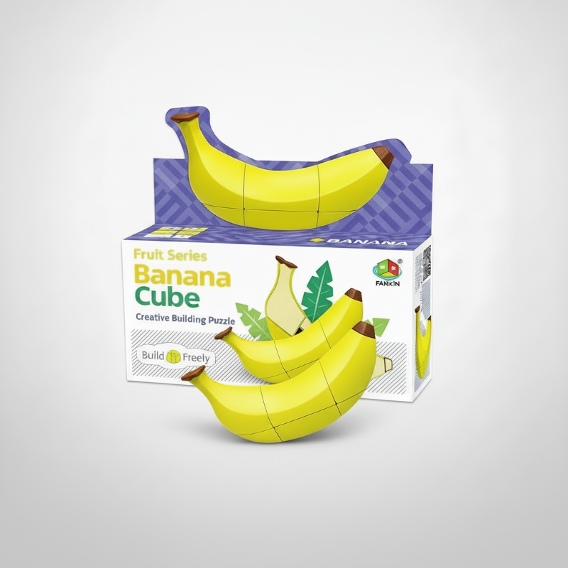 FruitCube – Fargerik og utfordrende – Montessori fruktpuslespill